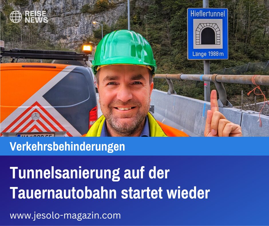 Tunnelsanierung auf der Tauernautobahn startet wieder