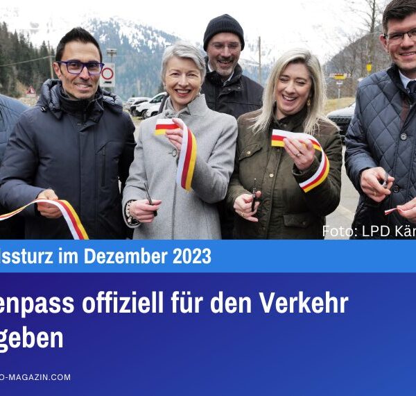 Plöckenpass offiziell für den Verkehr freigegeben