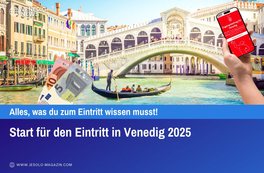 Start für den Eintritt in Venedig 2025