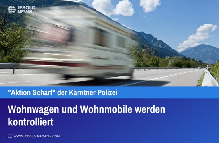 Wohnwagen und Wohnmobile werden kontrolliert