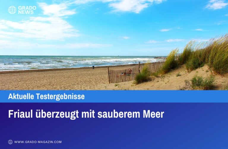 Friaul überzeugt mit sauberem Meer