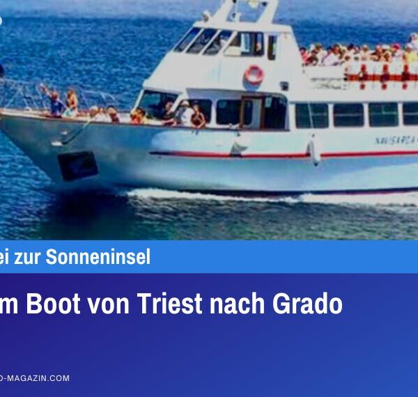 Mit dem Boot von Triest nach Grado