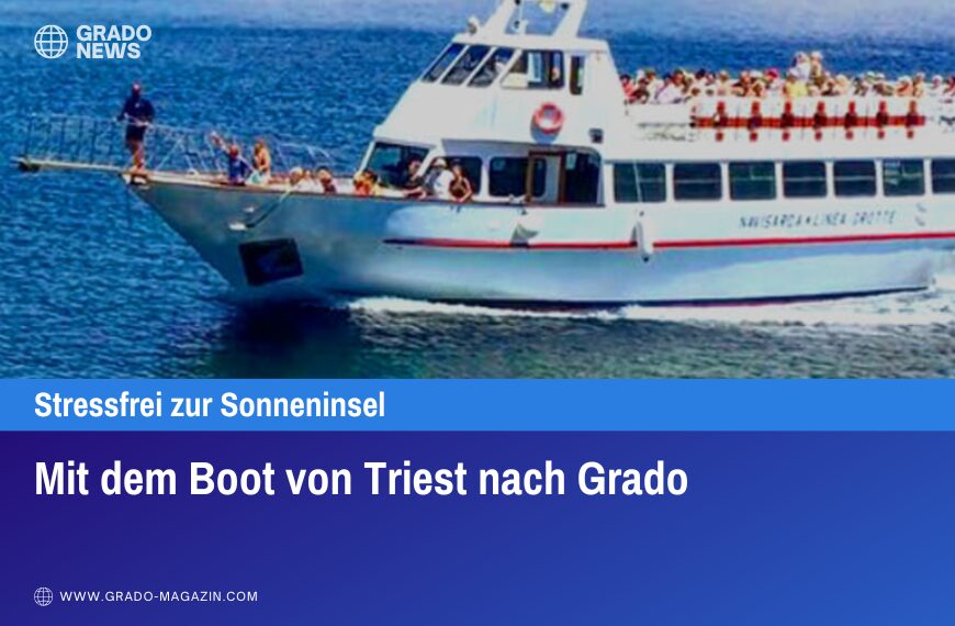 Mit dem Boot von Triest nach Grado