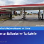Albtraum an italienischer Tankstelle