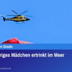 Vierjähriges Mädchen ertrinkt im Meer
