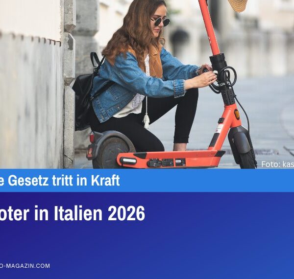 E-Scooter in Italien 2026