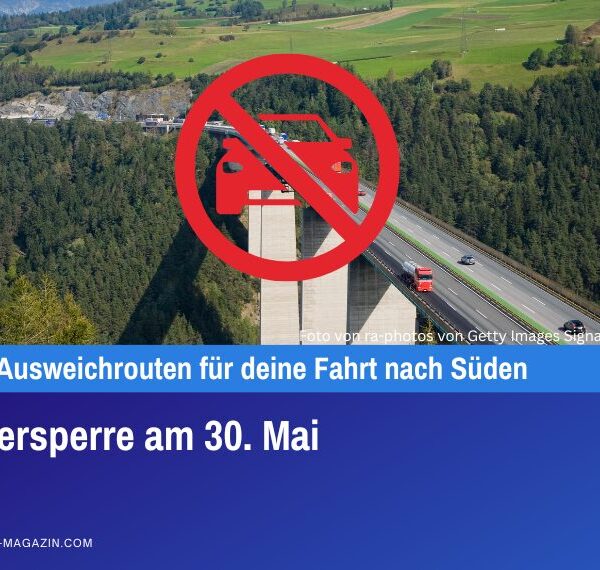 Brennersperre am 30. Mai